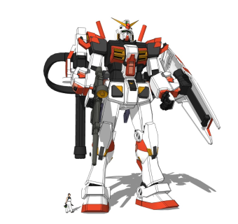 精细机器人机甲模型 高达 (31)